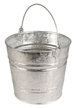 Large Galvanised Bucket No16
